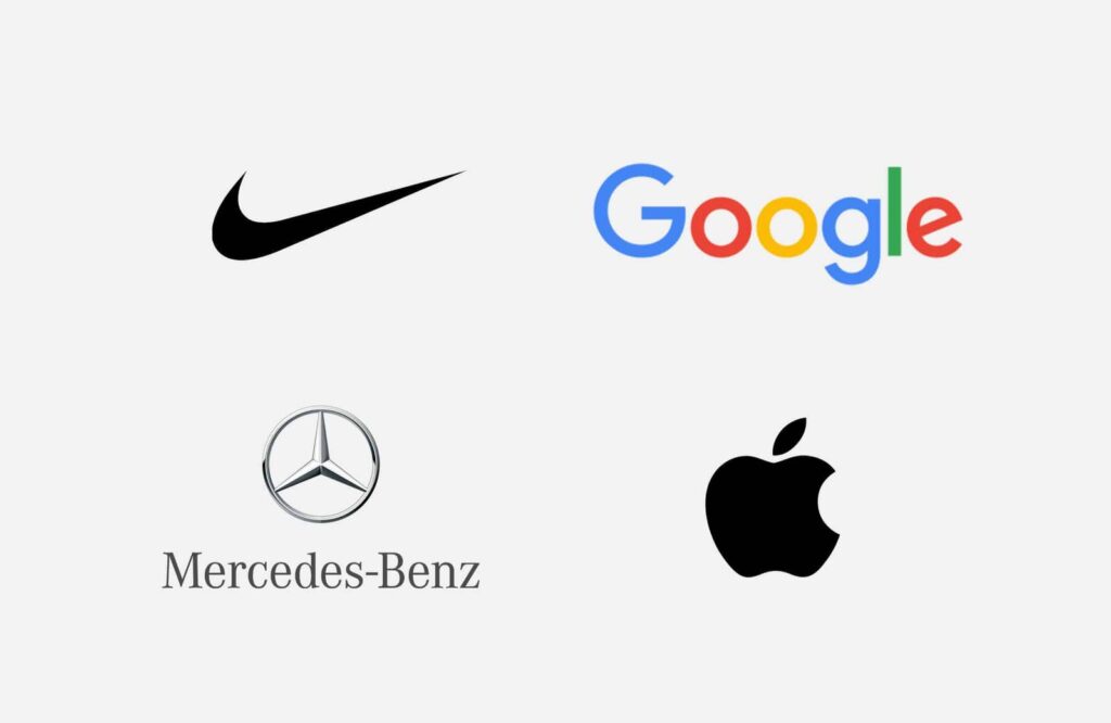 Apple Nike Google Logos