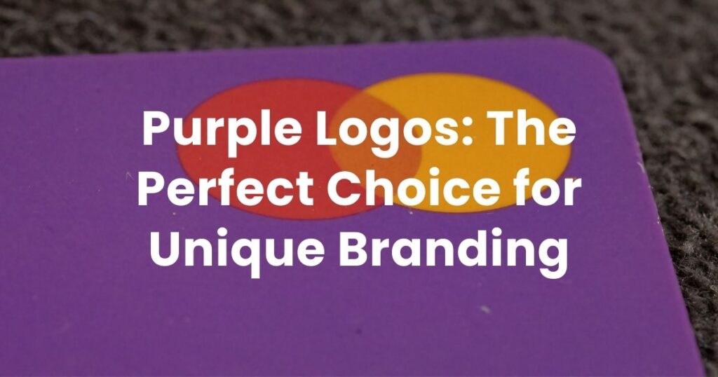 Purple Logos: The Perfect Choice for Unique Branding