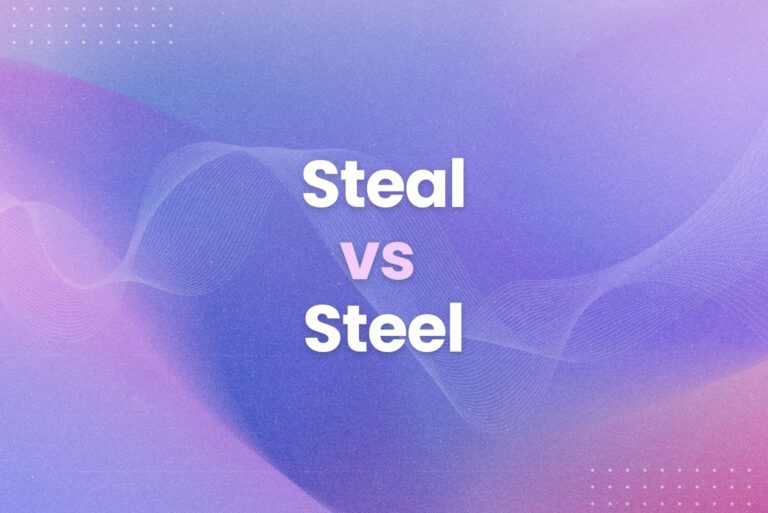 Steal vs Steel Explained: Usage, Meaning, and Common Errors