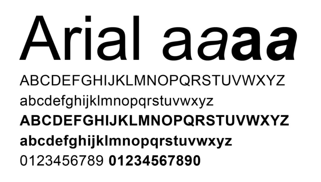 Best Fonts for Logos: Arial