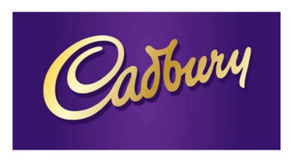 Cadbury purple logos