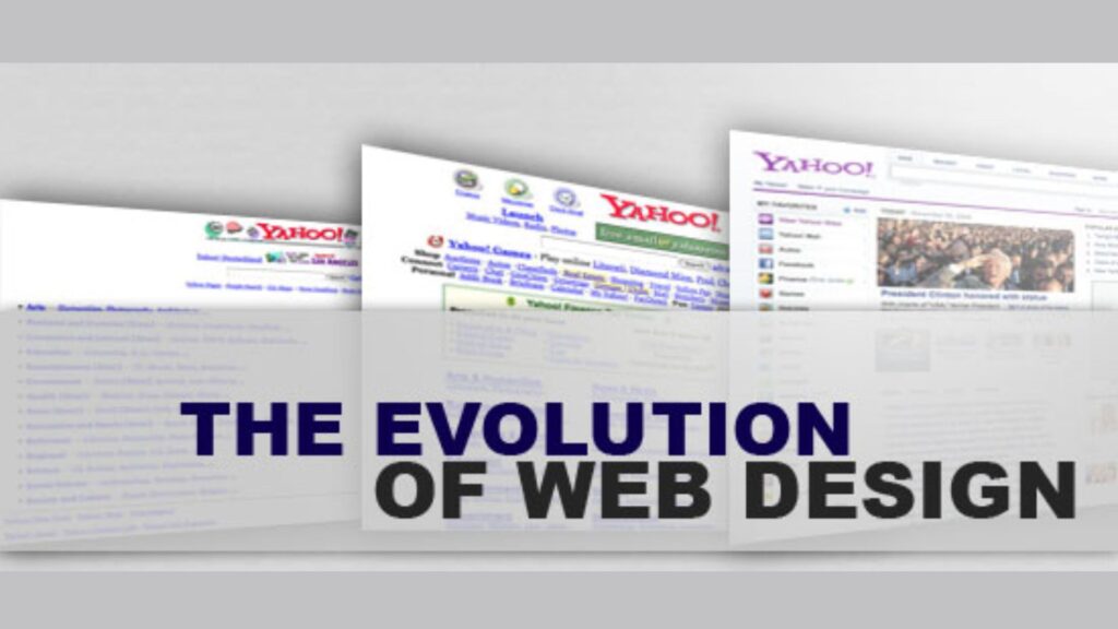 evolution of website design