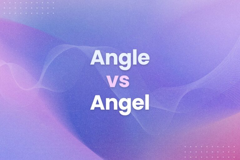 Angle vs Angel: A Heavenly Mix-Up Explained