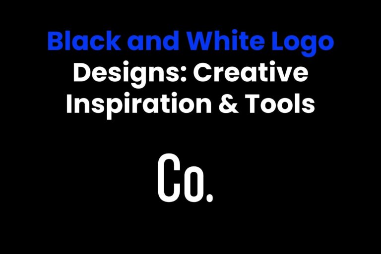 Black and White Logo Designs: Creative Inspiration & Tools