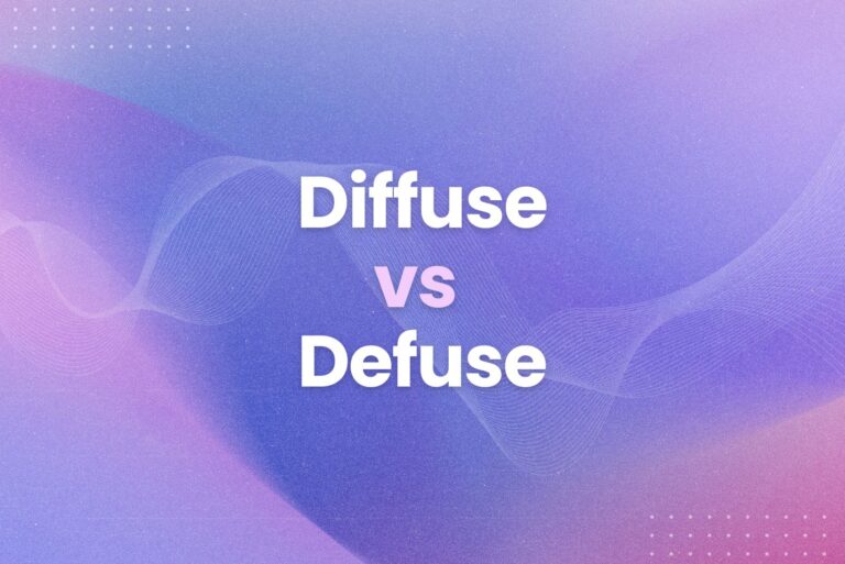 Diffuse vs Defuse: The Grammar Mistake That Could Cost You