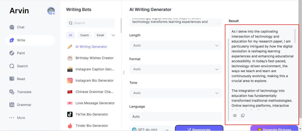 Generate and Refine the problem statement