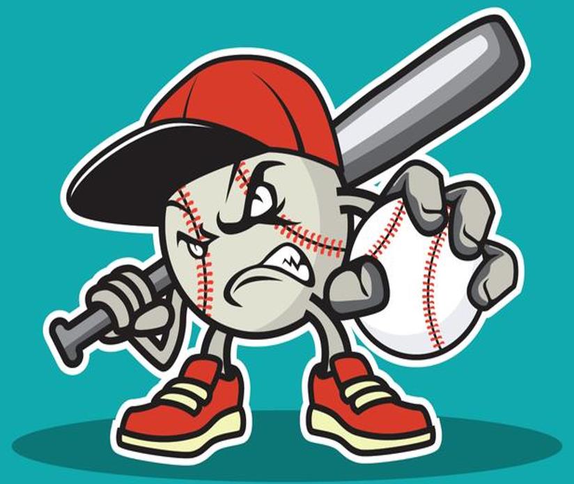  character to baseball logos