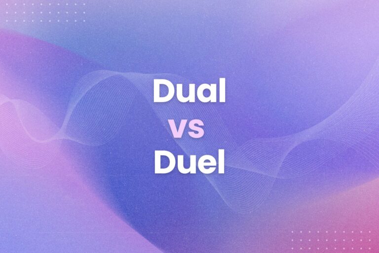 When to Use Dual vs Duel: A Quick Guide to Master Them