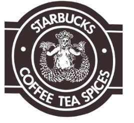 birth of starbucks logo