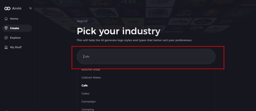 choose your industry