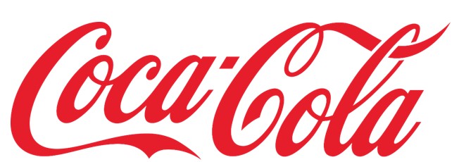 coca cola typographic logos