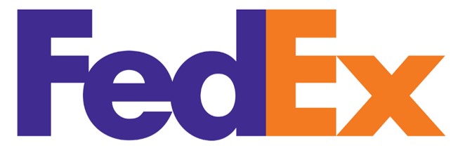 fedex typographic logos