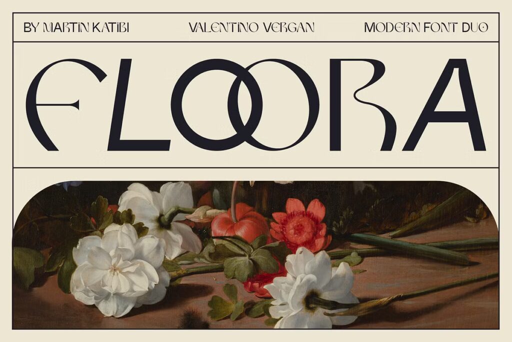 Floora font
