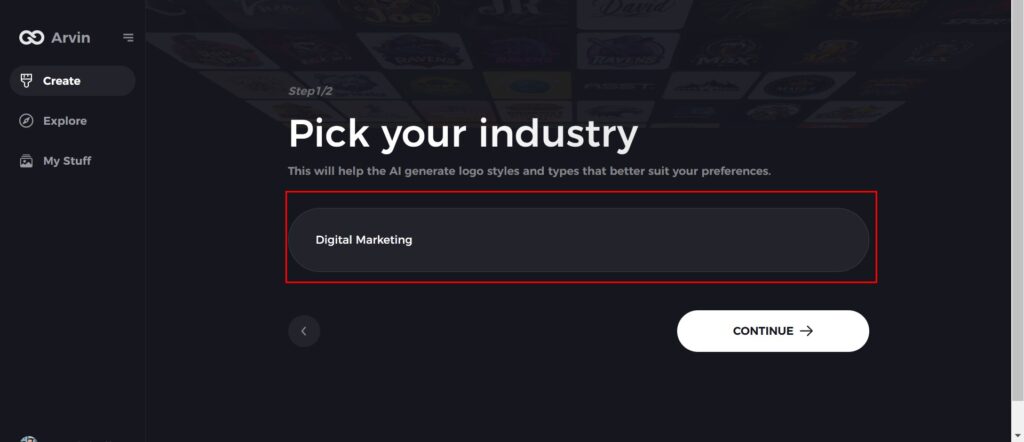 pick industry for brand marketing