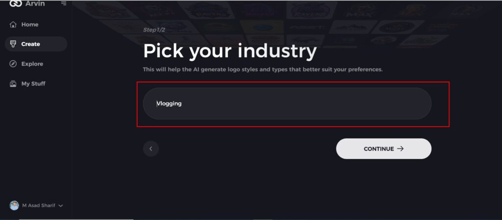 pick industry for cool youtube banners