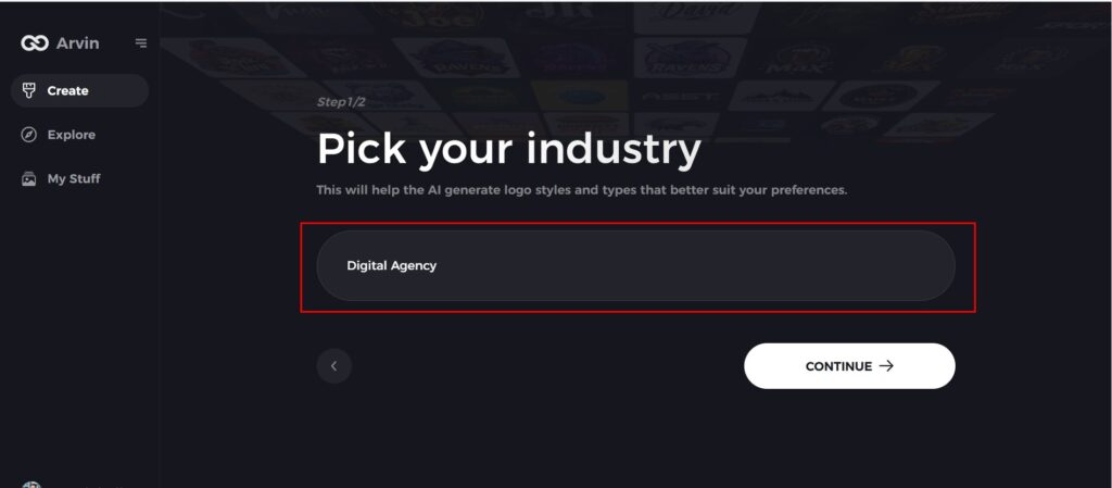 select your industry