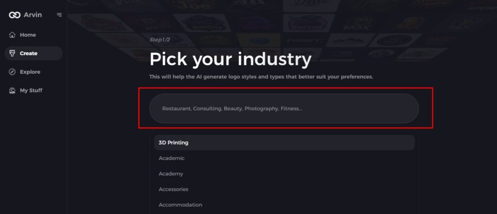 pick your industry