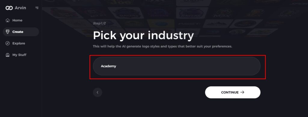 pick your industry