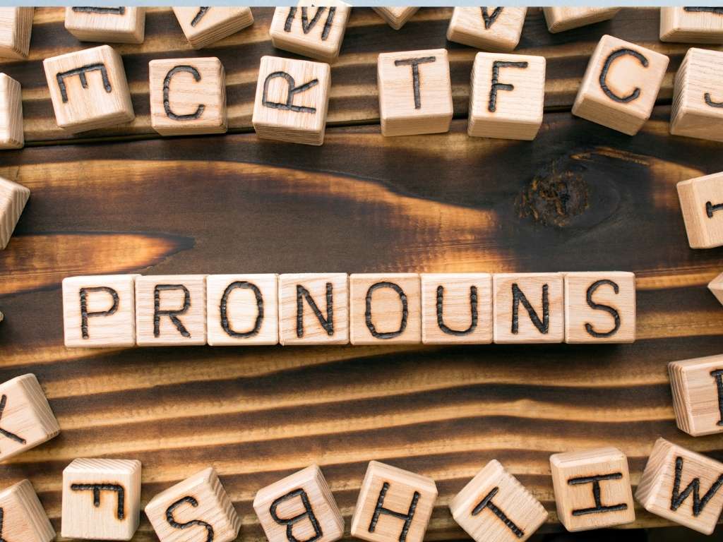 Pronouns from Eight Parts of Speech 