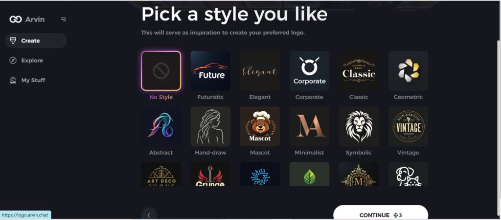 select your favourite styles