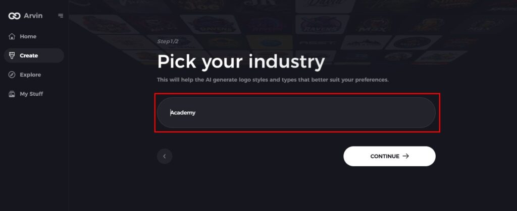 select your industry