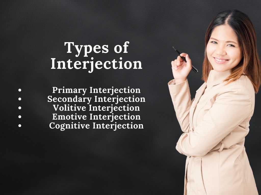 types of interjection