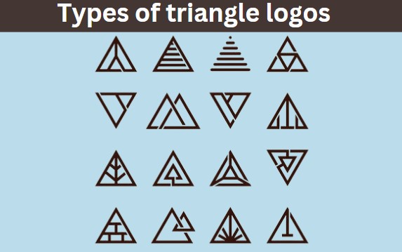 types of triangle logos