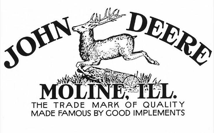 1910 john deere logo