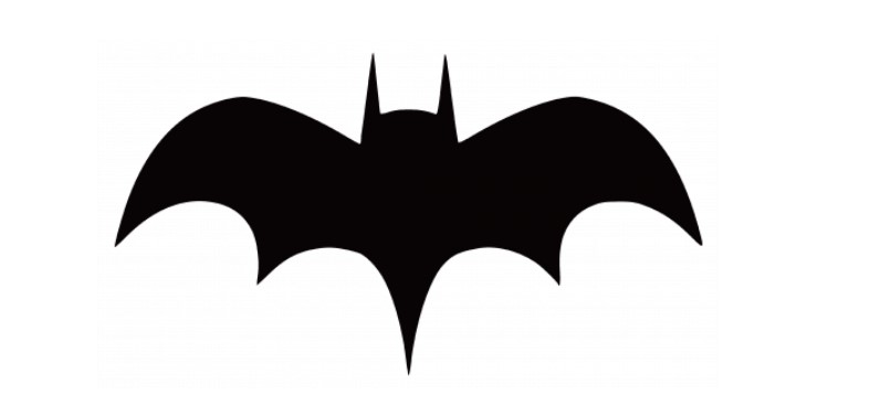 1950-1956 batman logo