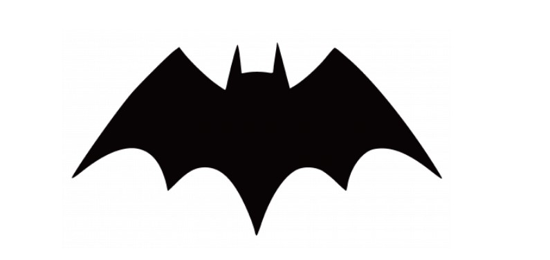 1956-1958 batman logo