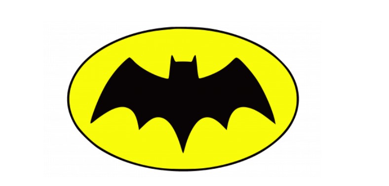 1964-1966 batman logo