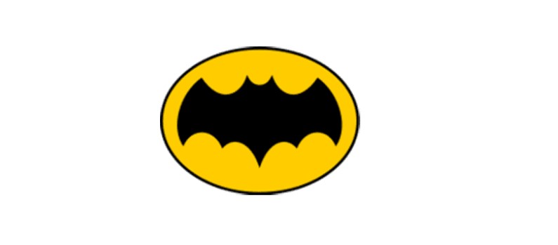 1966-1968,2016-2017 movies batman logo