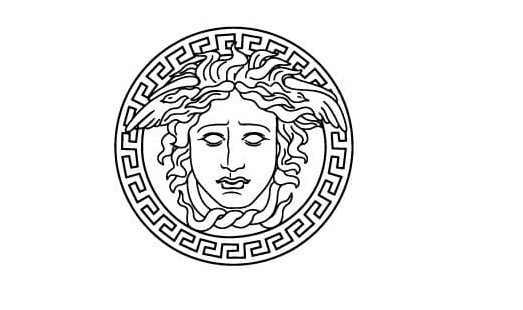 1997 versace logo