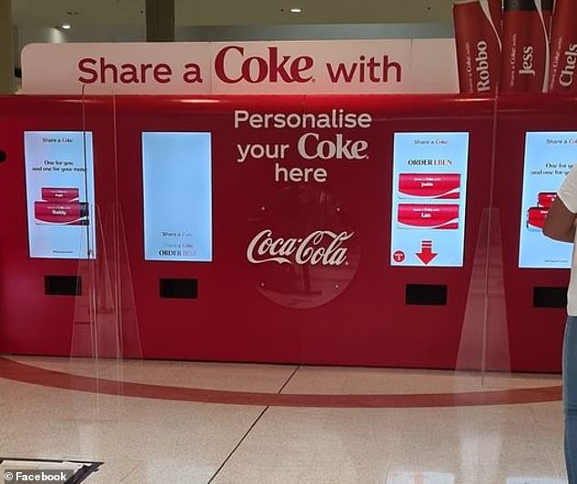 Coca Cola Share a Coke Vending Machine