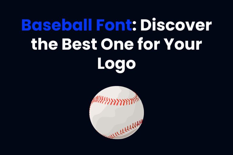 Baseball Font: Discover the Best One for Your Logo