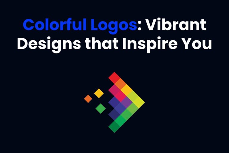 Colorful Logos: Vibrant Designs that Inspire You