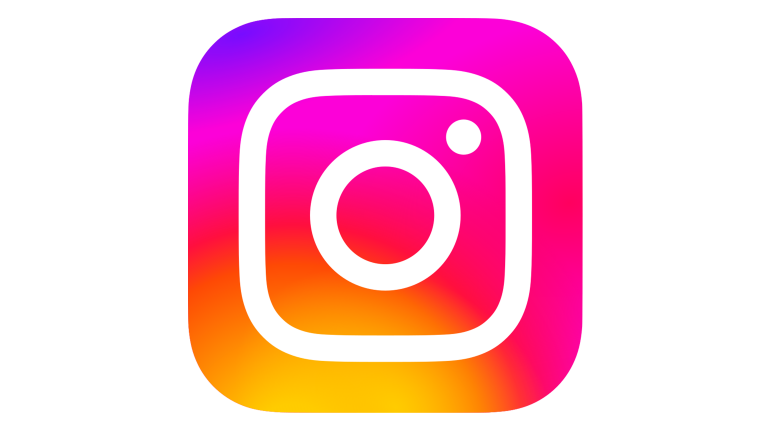 Example of a gradient logo being Instagram