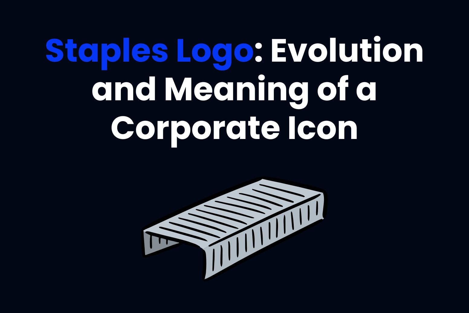 Staples Logo: Evolution and Meaning of a Corporate Icon - Arvin