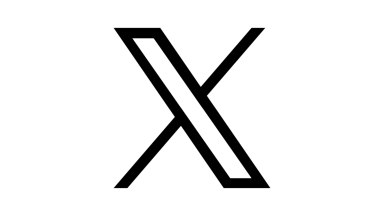 Example of a minimalist logo being X formerly known as twitter.