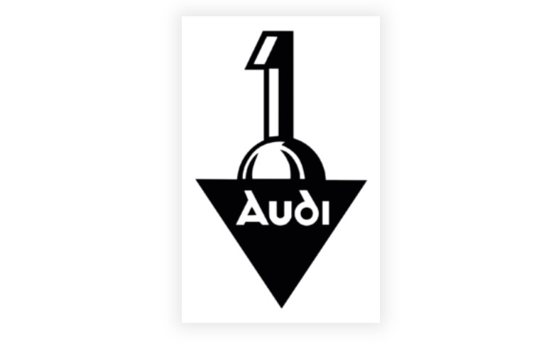 audi logo in 1910