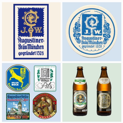 augustiner brewery beer logo