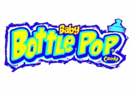 baby bottle pop 90s logos