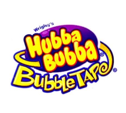 bubble tape 90s logos