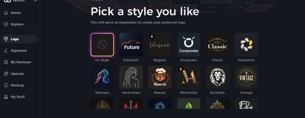 choose design style