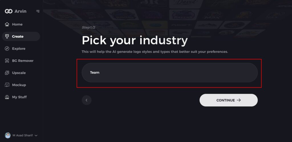 choose your industry