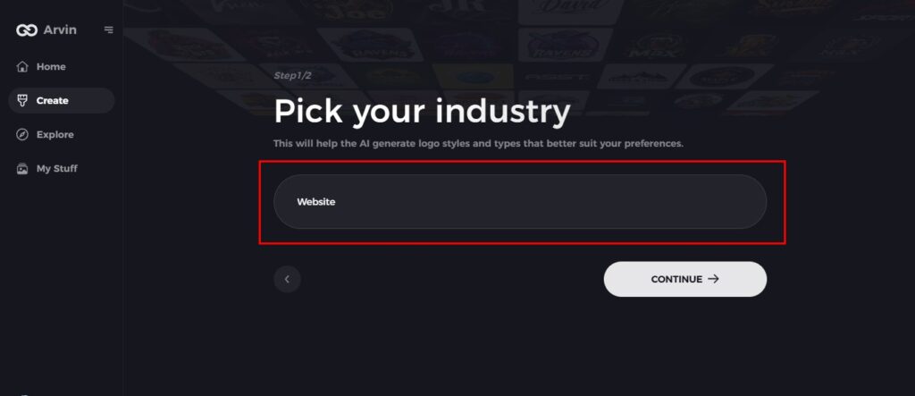 choose your industry