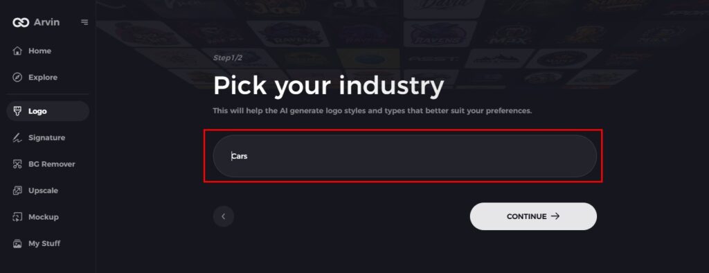 choose your industry