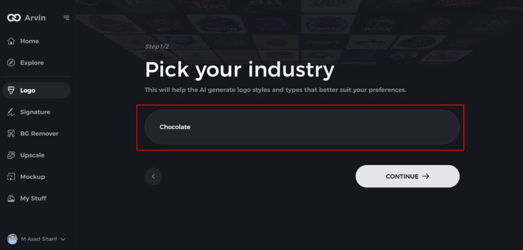 choose your industry