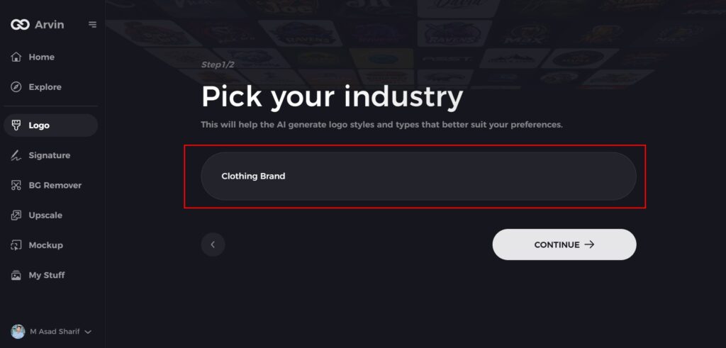 choose your industry