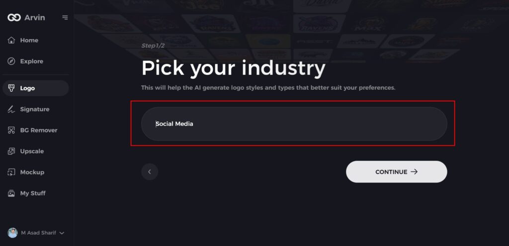 choose your industry